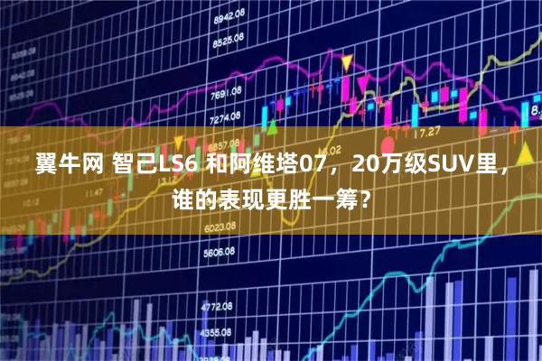 翼牛网 智己LS6 和阿维塔07，20万级SUV里，谁的表现更胜一筹？